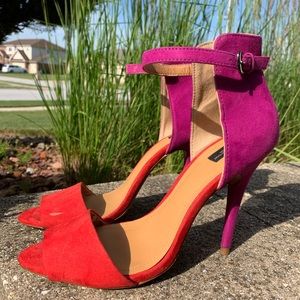 Suede sandal  stiletto